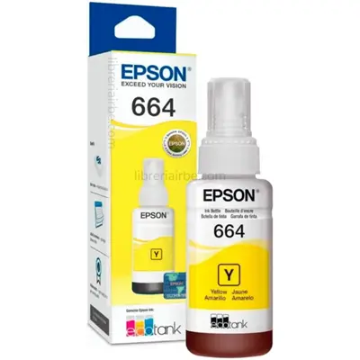 Recarga de Tinta Epson Amarillo T664