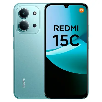 Celular Redmi 15C 4/128 Mint Green