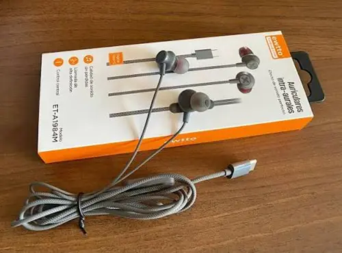 Auriculares Intra-Aurales Ewtto ET-A1997M Tipo-C